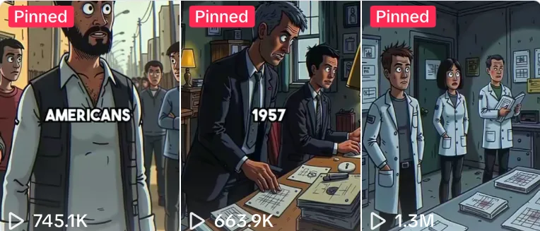 Resultados de la cuenta USA True Story
